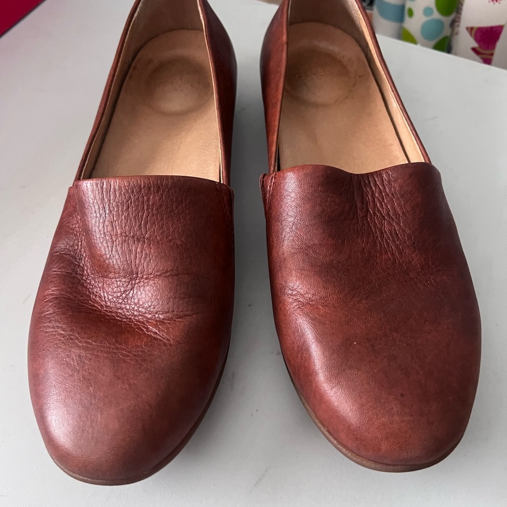 Dansko Brown Leather Women's Loafers